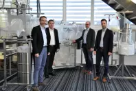 Lugaia Executive Board in the product showroom