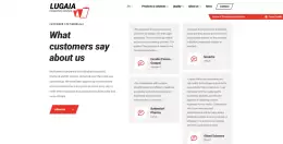 Customer testimonials